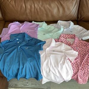 Boys Vineyard vines polo shirts N WOT